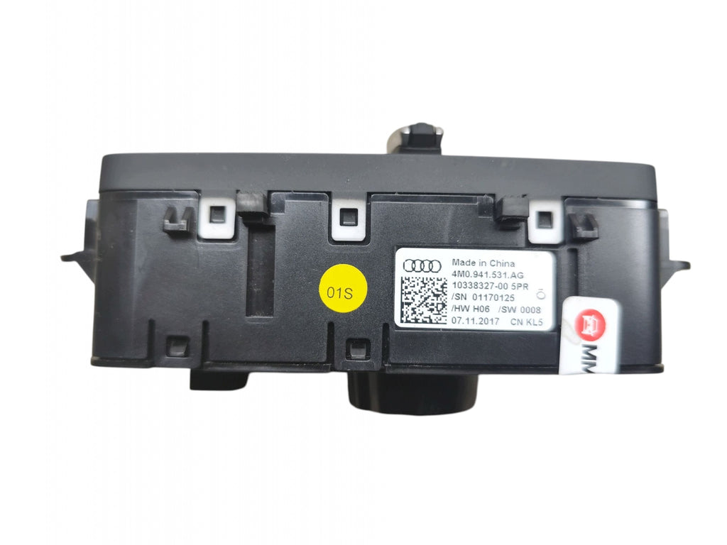 SWITCH LIGHT SWITCH AUDI A4 B9 (2015-2019) 4M0941531AG