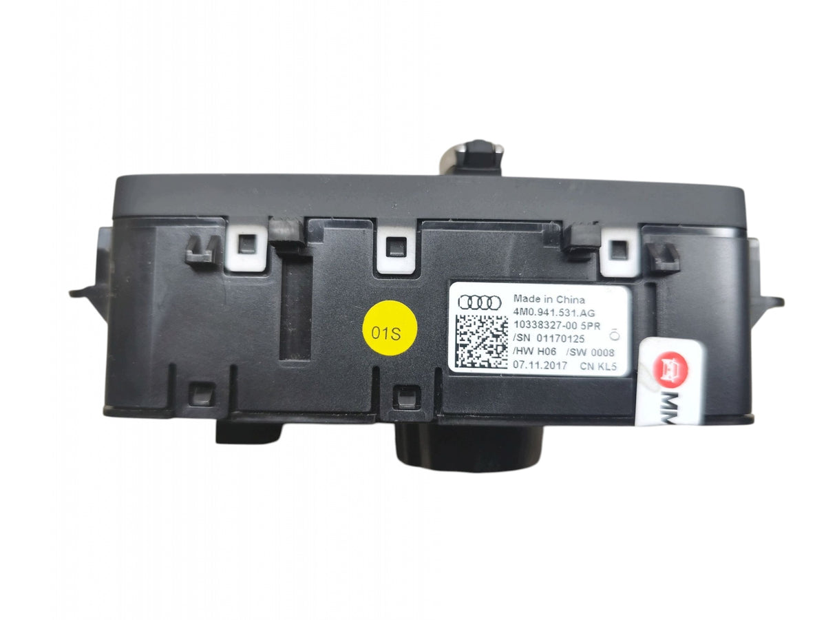 SWITCH LIGHT SWITCH AUDI A4 B9 (2015-2019) 4M0941531AG