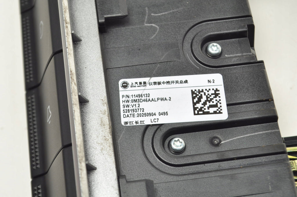 SWITCH PANEL MG 3 III 11496132 2025