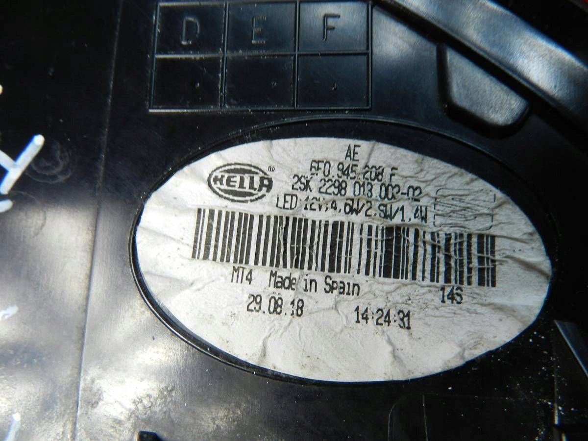 Seat Ibiza V 2018 5D Lamp right rear 6F0945208F