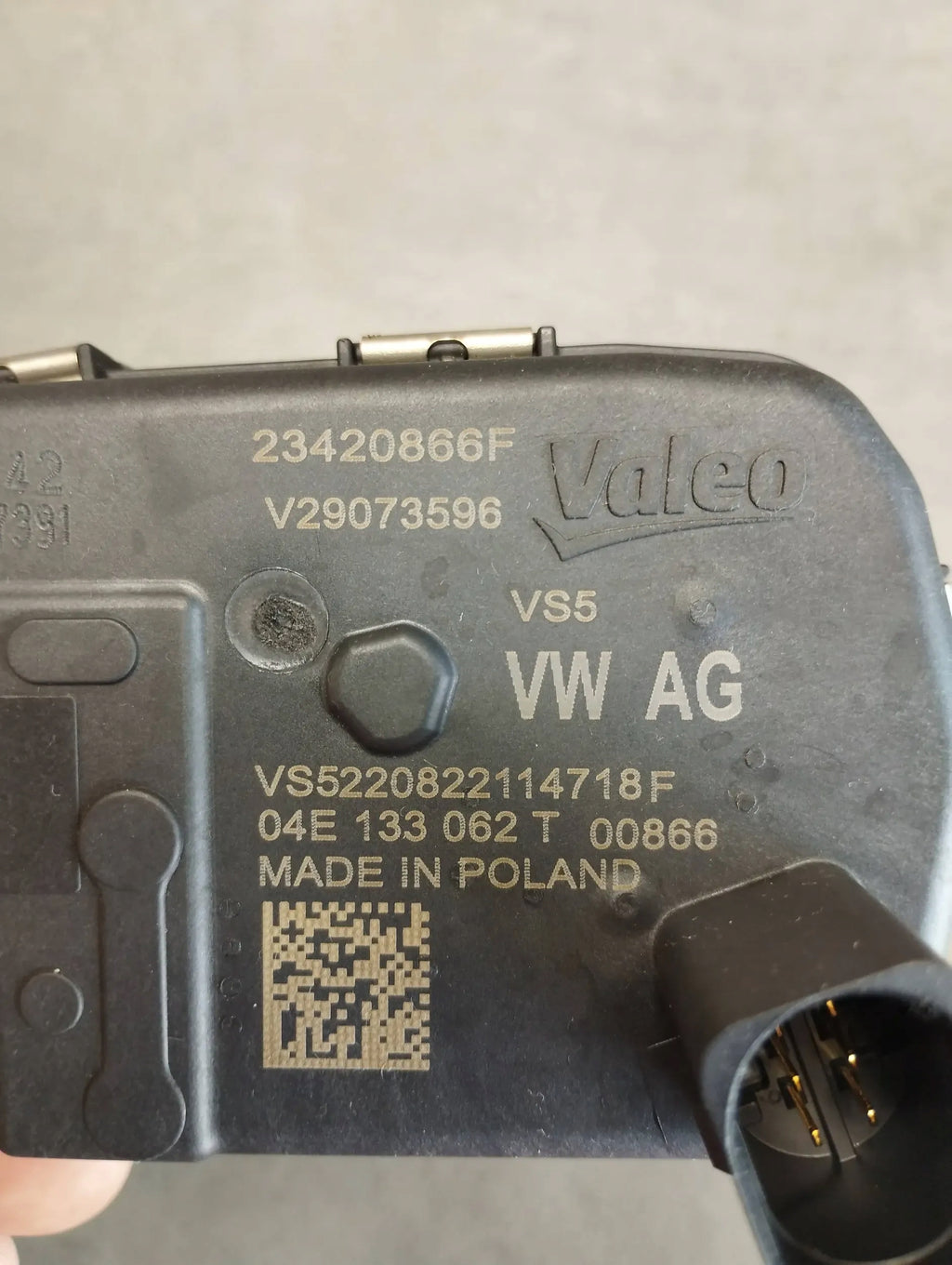 Skoda Octavia Mk4 1.5 TSI THROTTLE 04E133062T