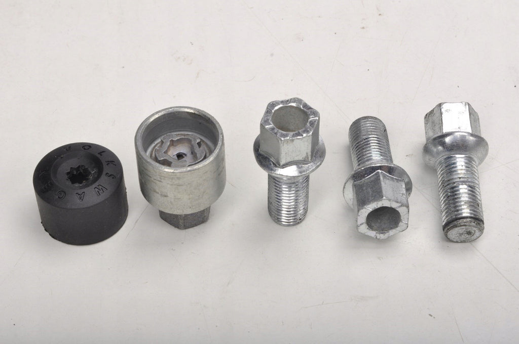 T-ROC WHEEL SCREWS ANTI-THEFT CAP SET END CAPS