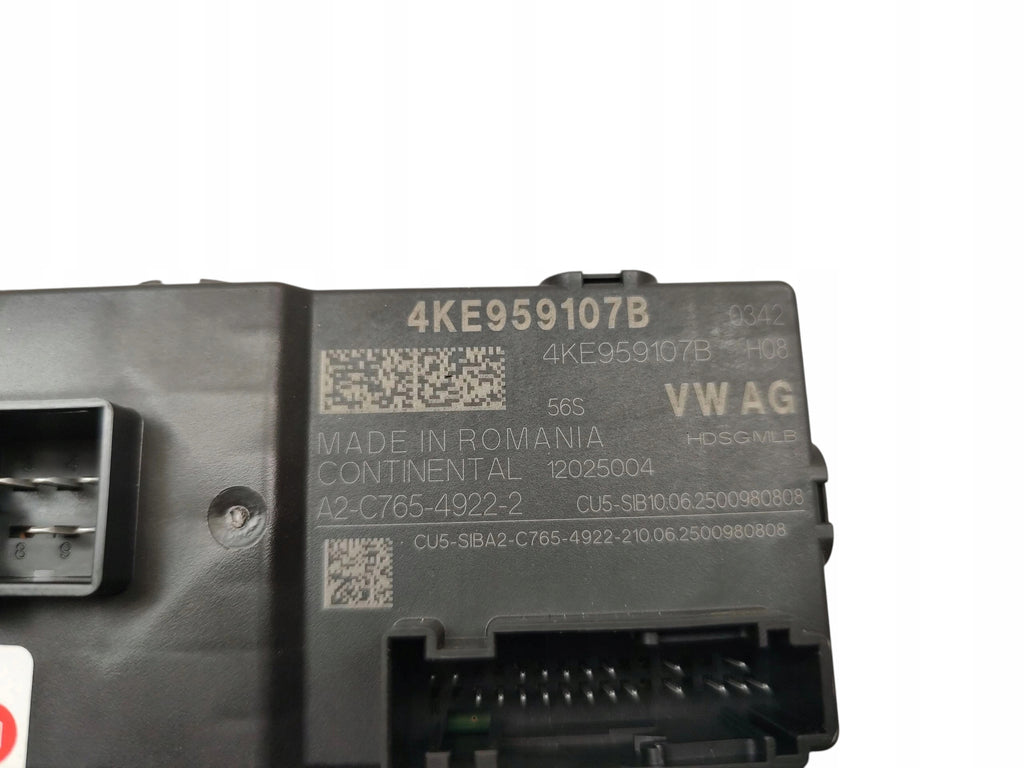 TAILGATE MODULE SKODA ENYAQ VOLKSWAGEN ID.4 4KE959107B 4KE959107B