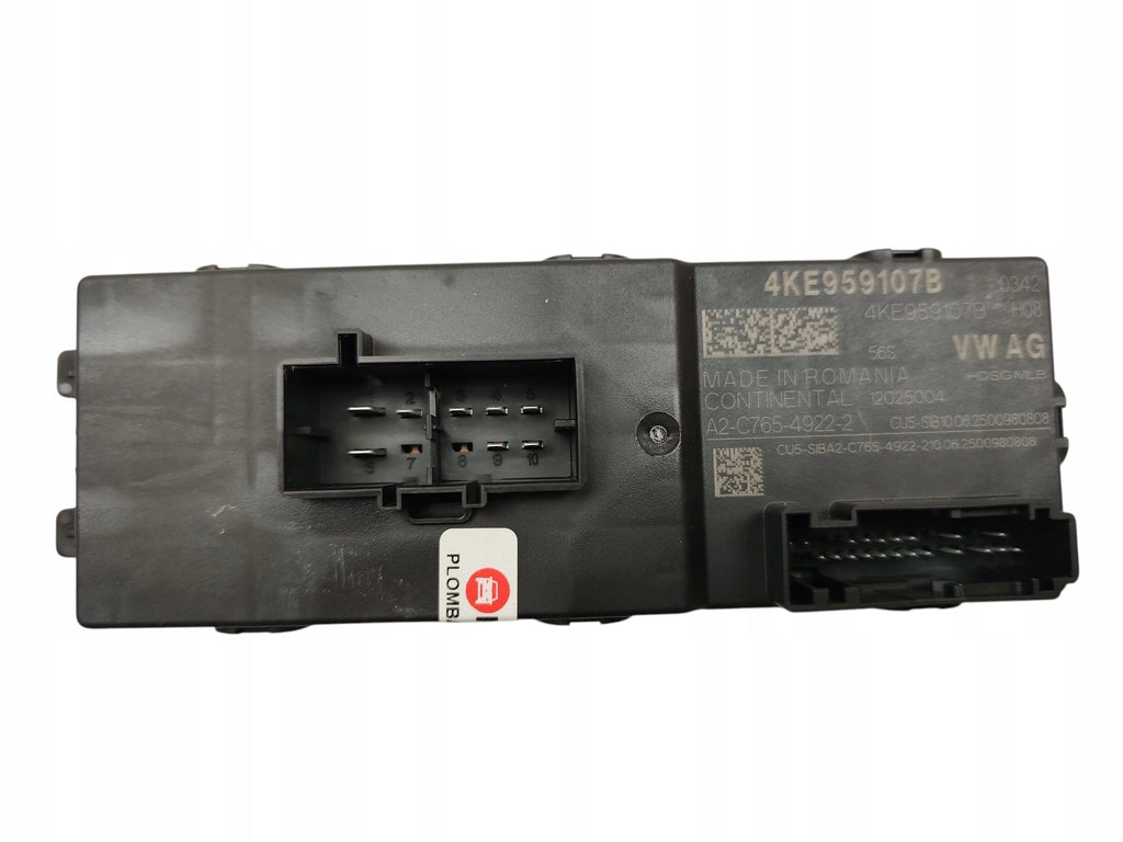 TAILGATE MODULE SKODA ENYAQ VOLKSWAGEN ID.4 4KE959107B 4KE959107B
