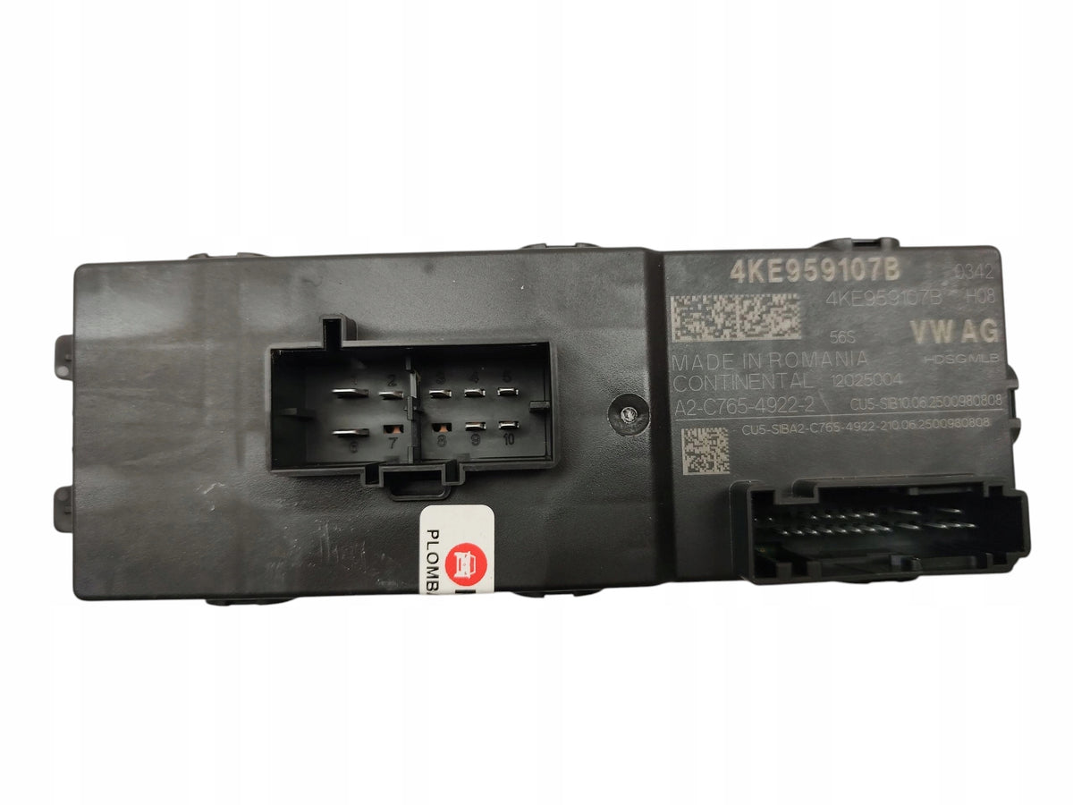 TAILGATE MODULE SKODA ENYAQ VOLKSWAGEN ID.4 4KE959107B 4KE959107B