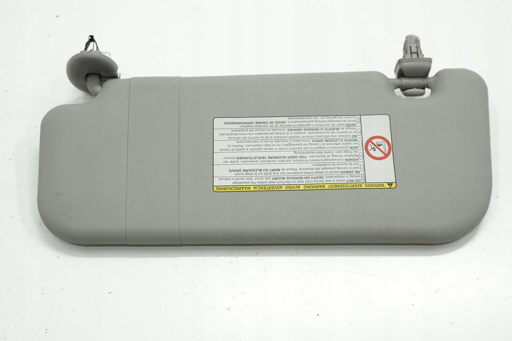 TOYOTA AURIS I E15 11R VISOR SUN VISOR RIGHT EUROPE