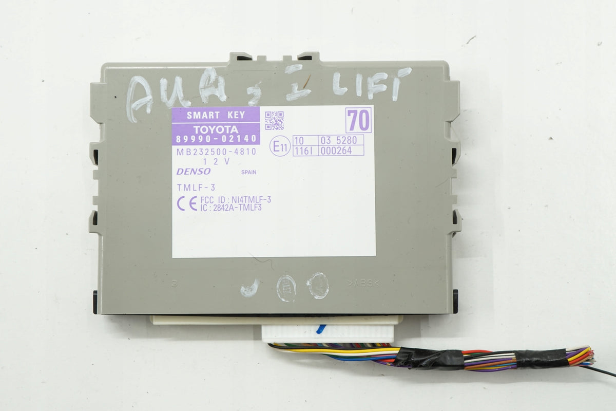 TOYOTA AURIS I LIFT E15 11R MODULE CONTROLLER SMART KEY 89990-02140