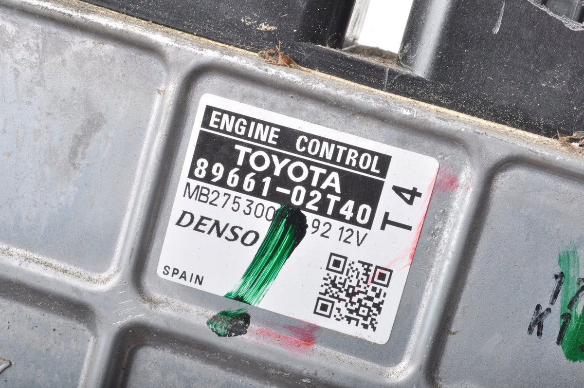 TOYOTA COROLLA E15 1.6 16V COMPUTER ENGINE CONTROLLER 89661-02T40