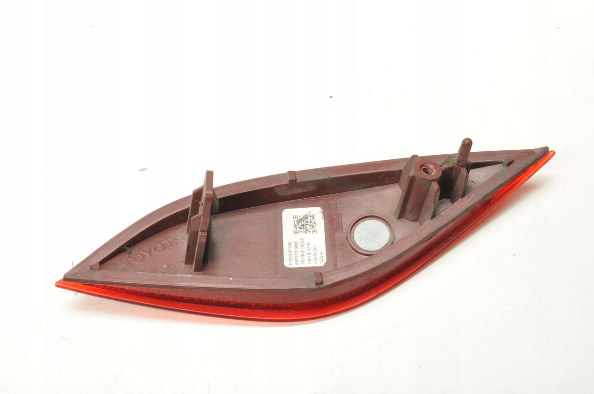 TOYOTA PRIUS IV LIFT REFLECTOR LEFT REAR 81920-47030