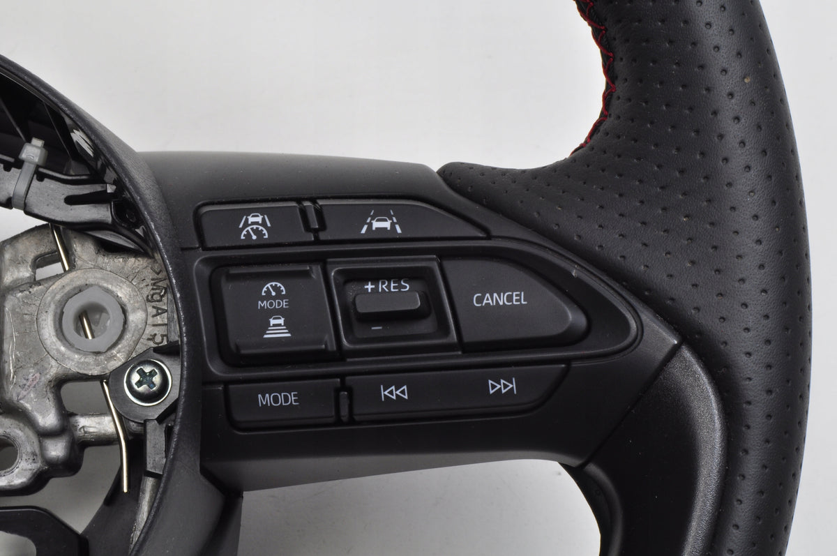 TOYOTA YARIS IV MULTIFUNCTION LEATHER STEERING WHEEL GR 25R 6436038