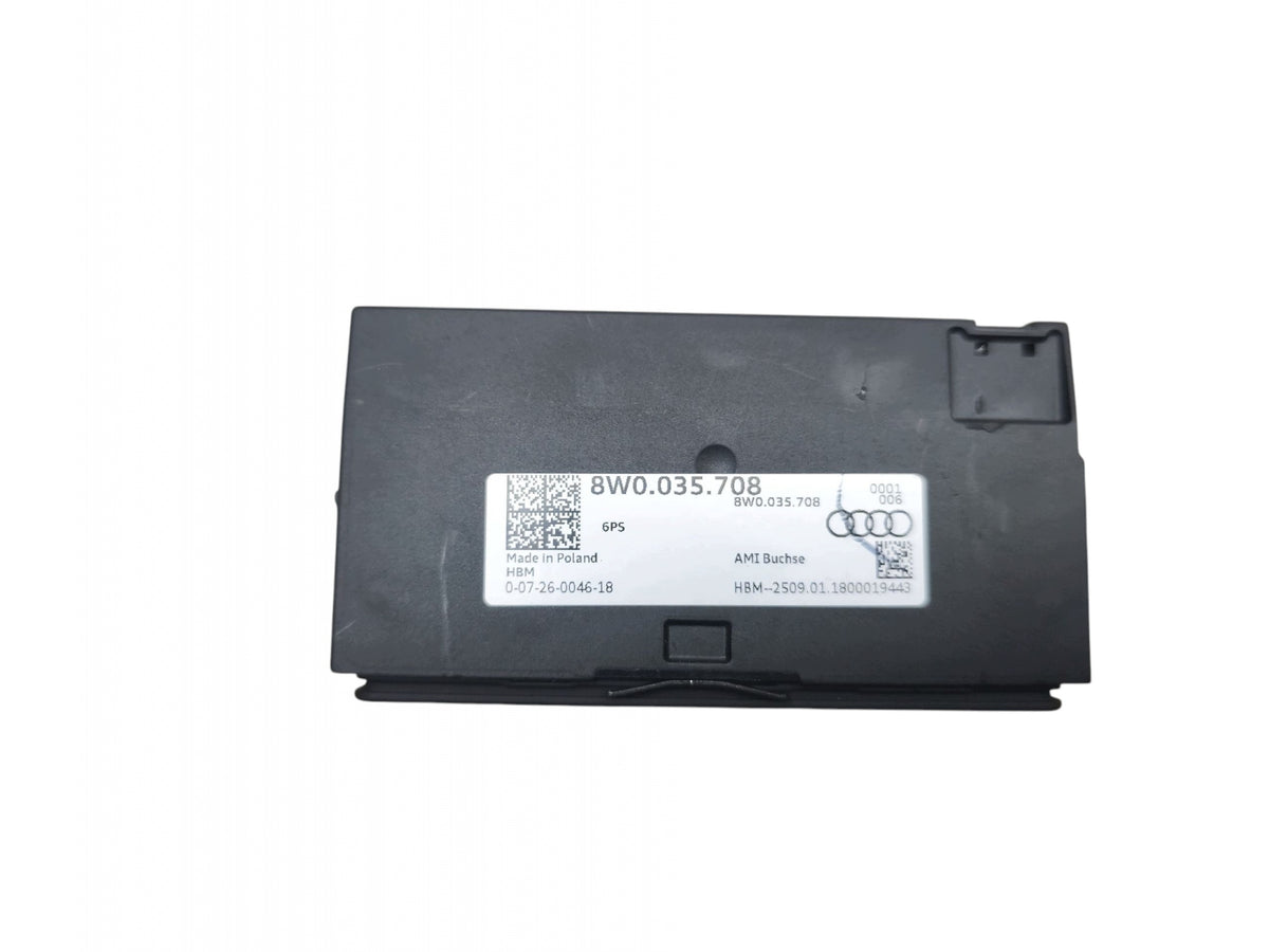 USB AUX PORT SOCKET AUDI A4 B9 (2015-2019) 8W0035708