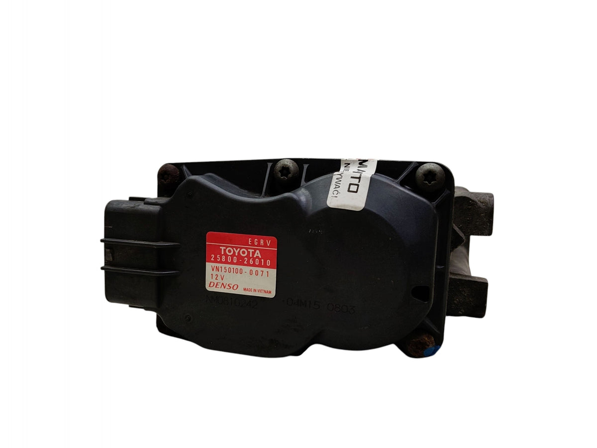 VALVE EGR TOYOTA RAV4 III AVENSIS T27 VERSO 09-13 2.2 D4D 150KM 25800-26010