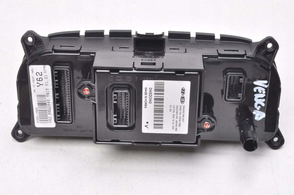 VENGA PANEL AIR CONDITIONING SWITCH MULLED SEATS 97250-1P620 93730-1P000