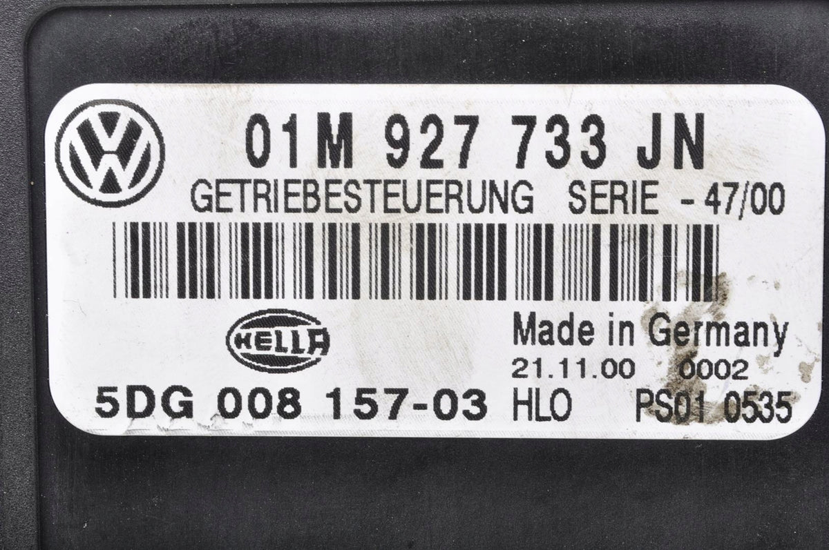 VOLKSWAGEN GOLF III DRIVER MODULE 01M927733JN