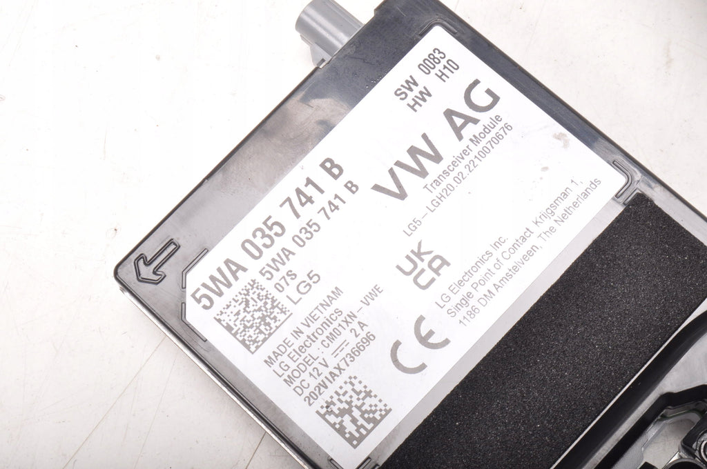 VOLKSWAGEN GOLF VIII ROOF ANTENNA CONTROLLER MODULE 5WA035741B