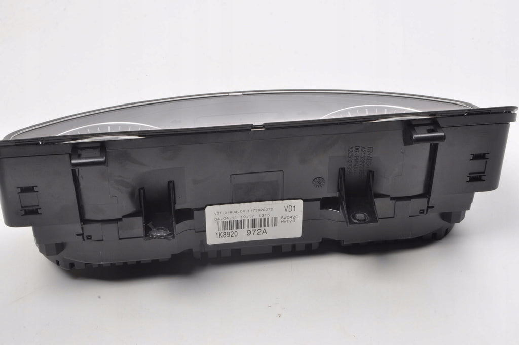 VOLKSWAGEN SCIROCCO III 2.0 TDI 140KM COUNTER CLOCKS 1K8920972A UK