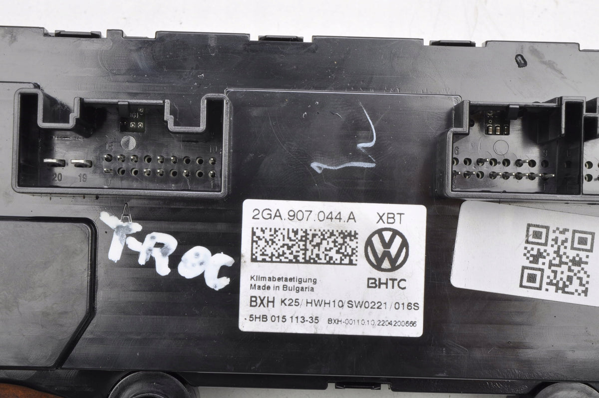 VOLKSWAGEN T-ROC AIR SUPPLY PANEL 2GA907044A 2023R