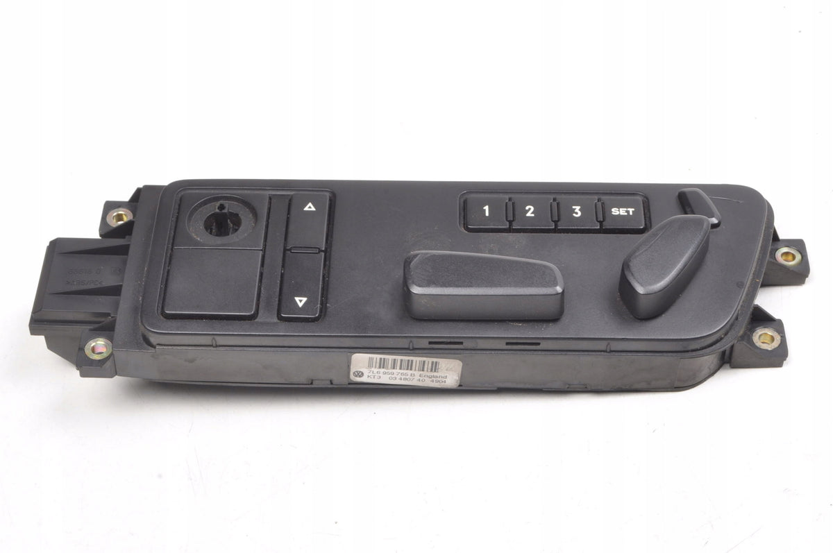 VOLKSWAGEN TOUAREG AND 7L SEAT ADJUSTMENT PANEL 7L6959765B