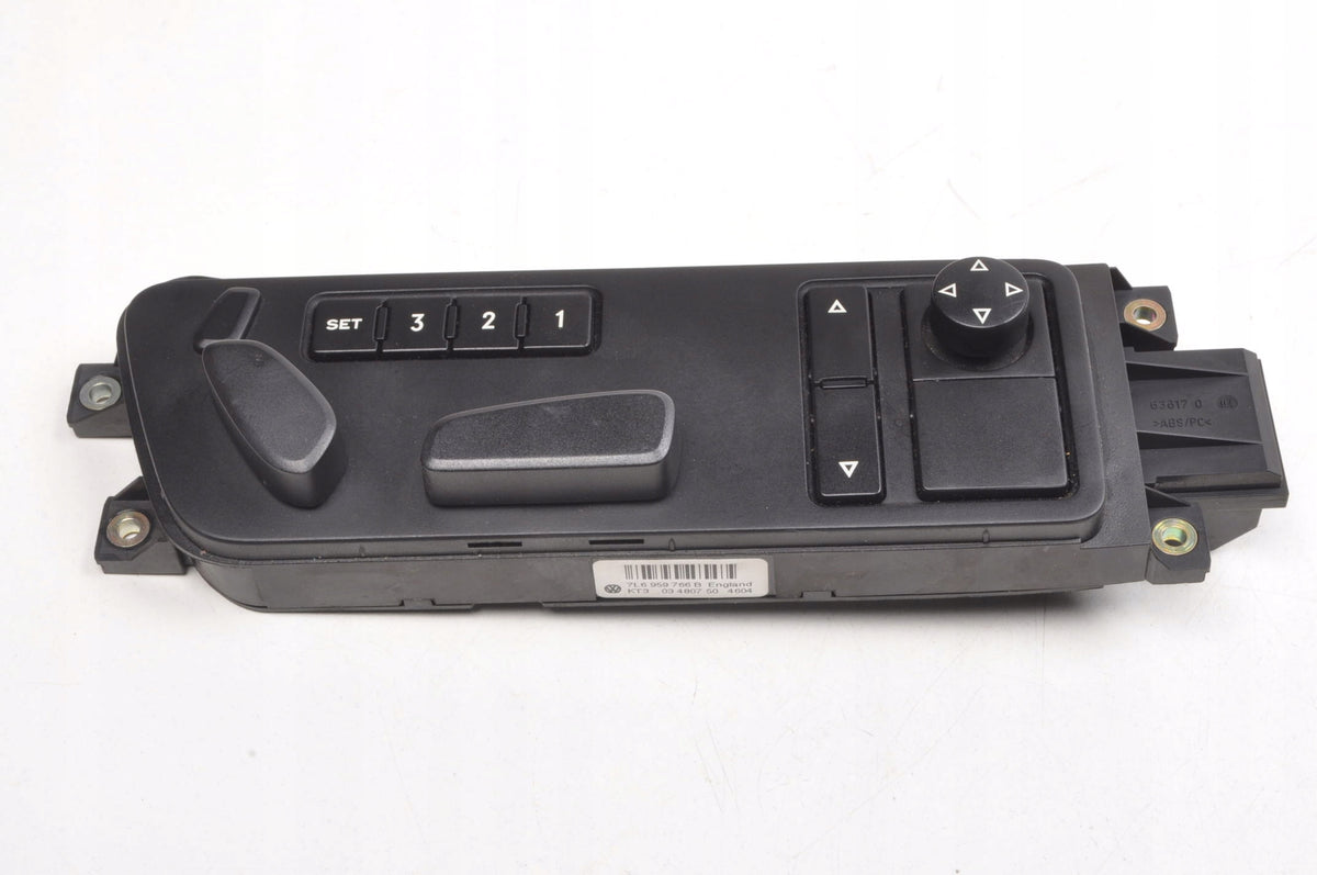 VOLKSWAGEN TOUAREG AND 7L SEAT ADJUSTMENT PANEL 7L6959766B