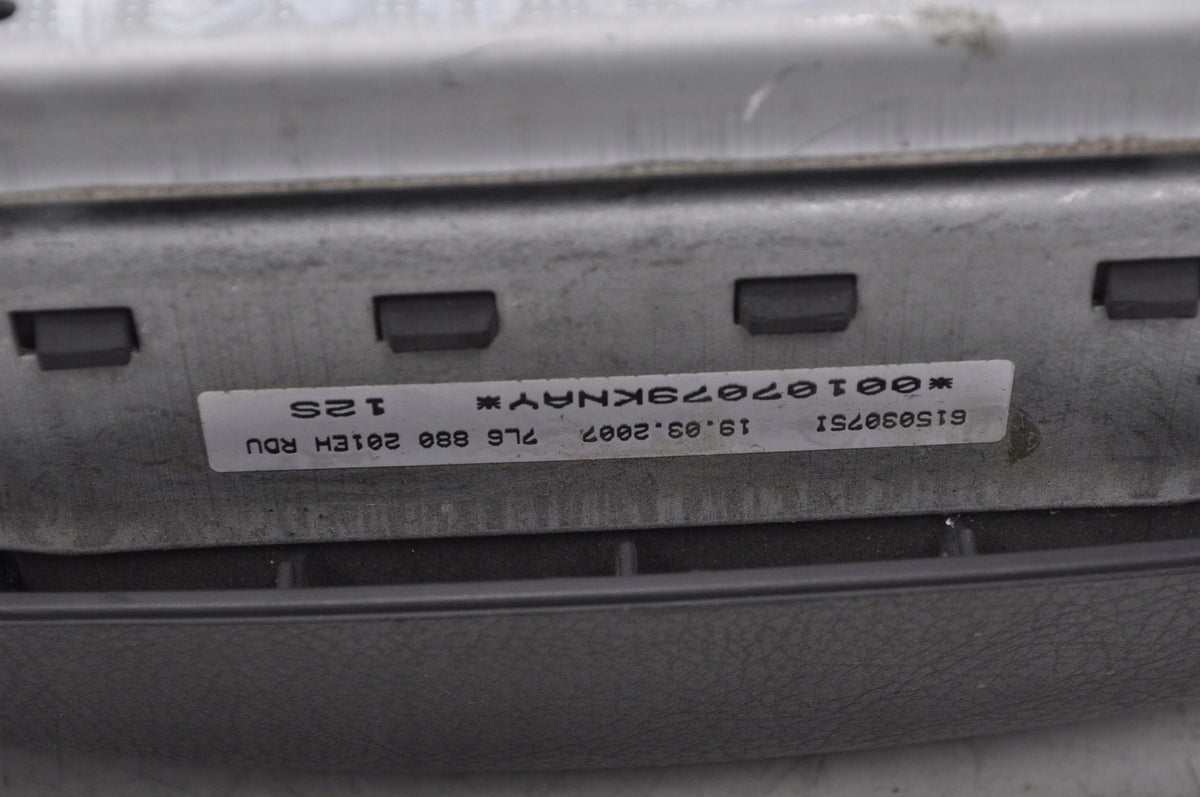 VOLKSWAGEN TOUAREG AND DRIVER CUSHION AIRBAG 7L6880201EH