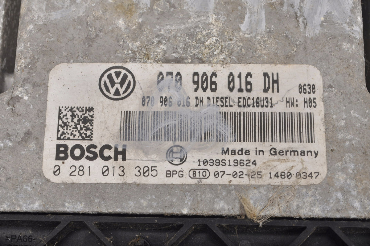VOLKSWAGEN TOUAREG I K 5.0 V10 ENGINE DRIVER 070906016DH