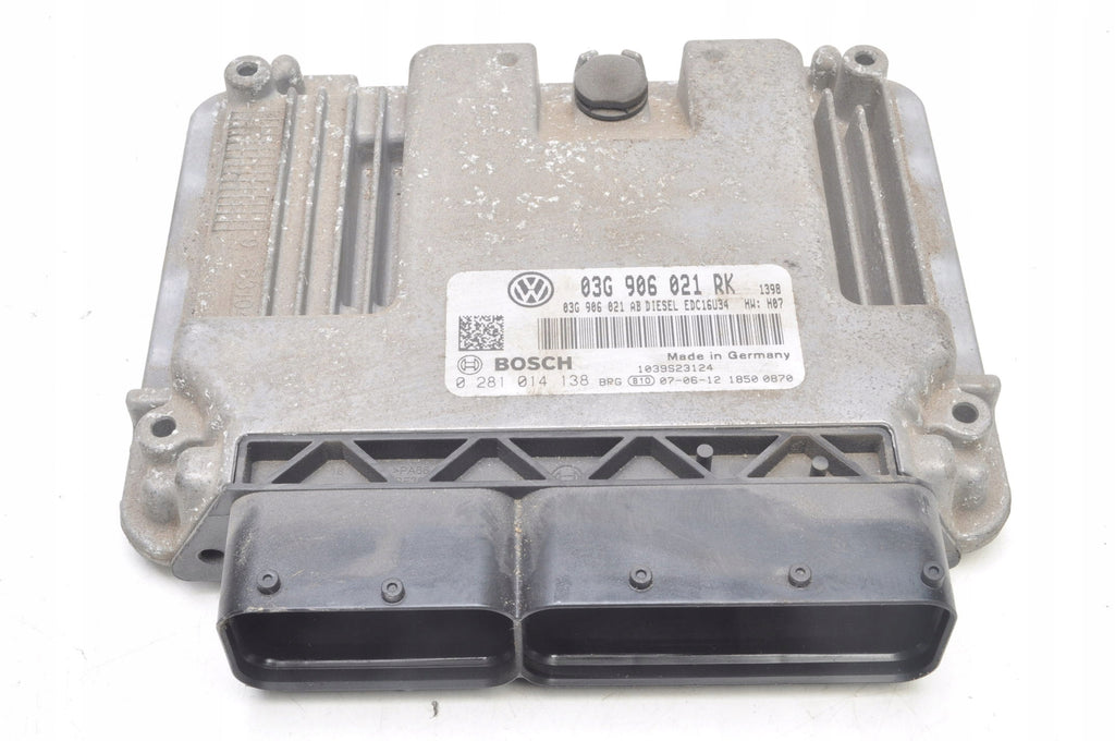 VOLKSWAGEN TOURAN I 1.9 TDI 90KM COMPUTER ENGINE DRIVER 03G906021RK