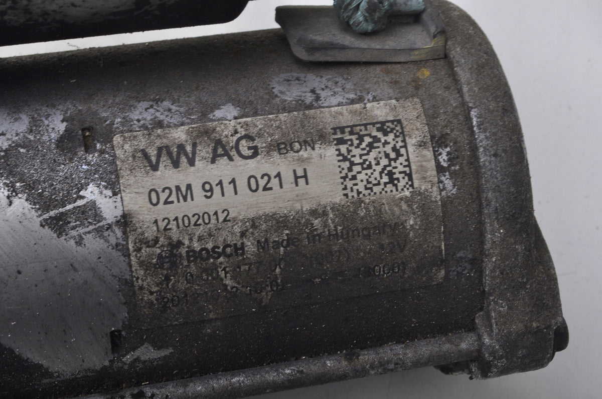 VOLKSWAGEN UP 1.0 12V STARTER 02M911021H