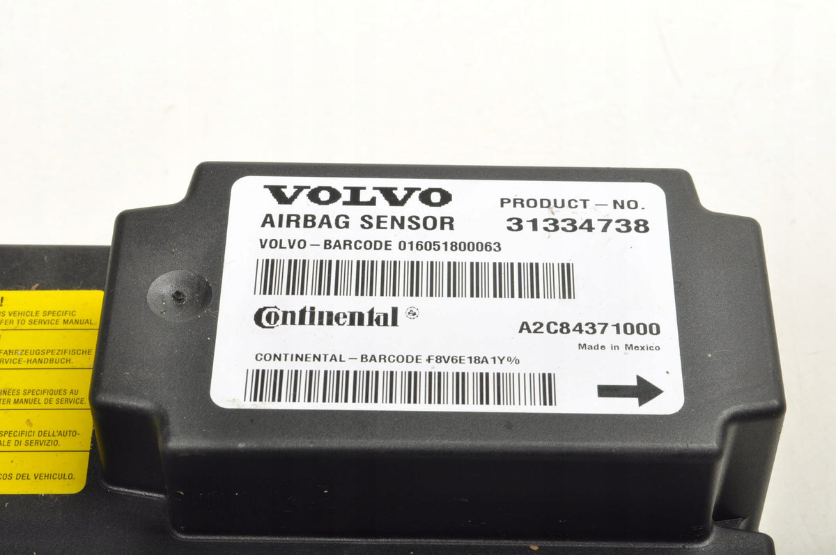 VOLVO C30 C70 S40 II V50 AIRBAG SENSOR 31334738