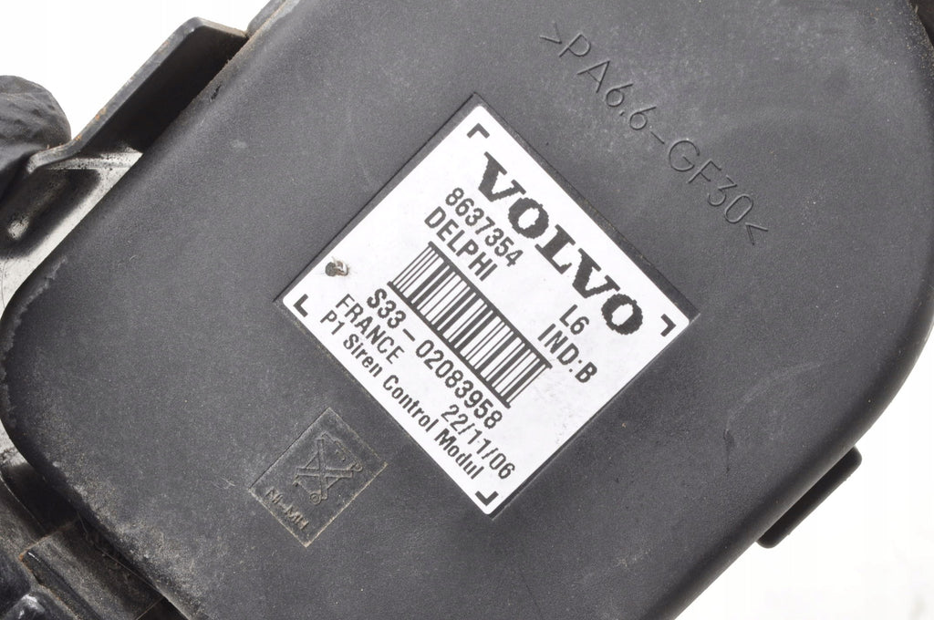VOLVO C30 C70 S40 V50 ALARM SIREN 8637354