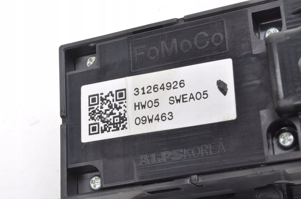 VOLVO C30 PANEL WINDOW SWITCH 31264926 LIFT
