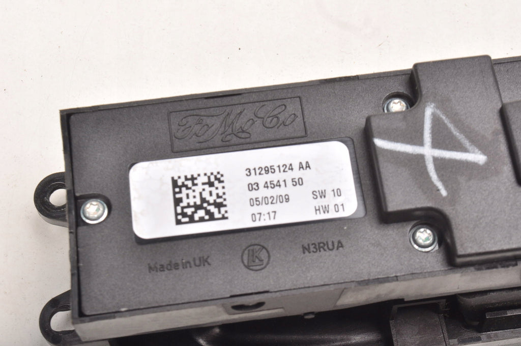 VOLVO C30 PANEL WINDOW SWITCH 31295124AA LIFT