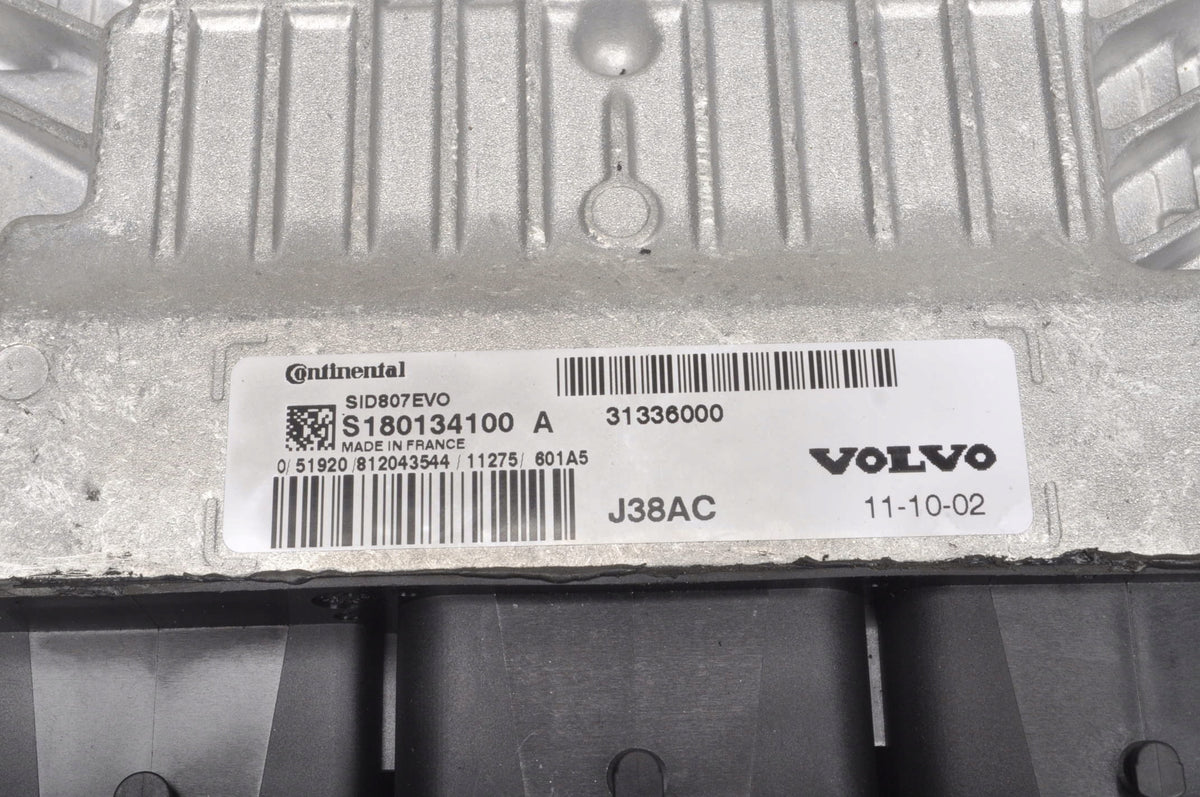 VOLVO C30 S40 C70 V50 1.6 8V D2 COMPUTER ENGINE DRIVER 31336000