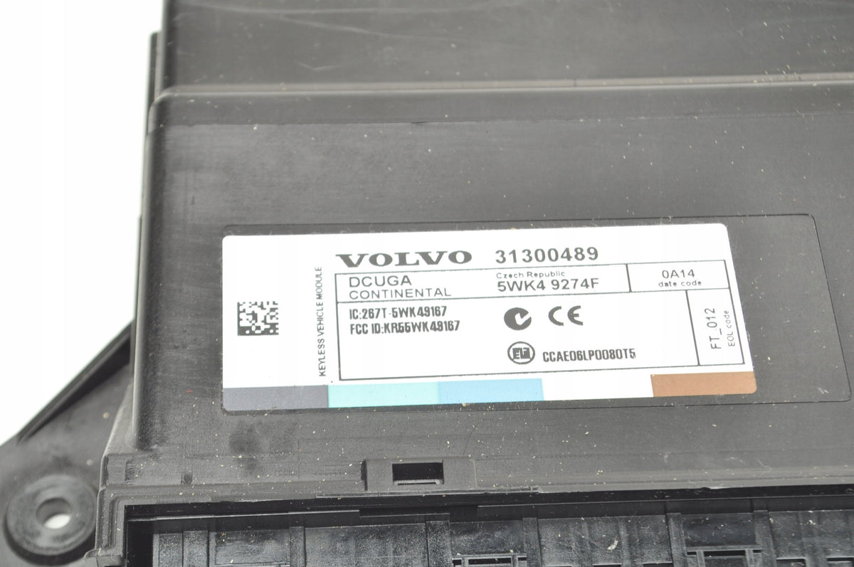 VOLVO C30 S40 C70 V50 MODUL KEYLESS DRIVER 31300489