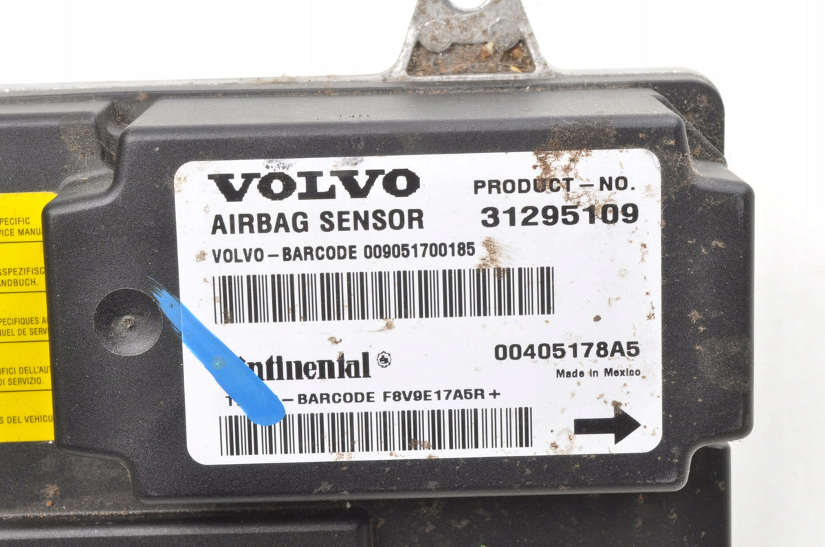 VOLVO C30 S40 II C70 V50 AIRBAG SENSOR 31295109