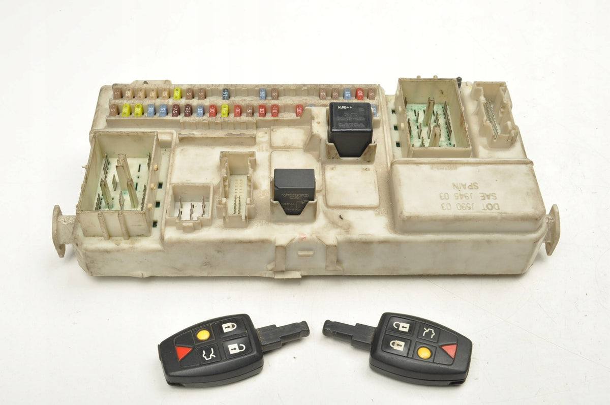 VOLVO C30 S40 II C70 V50 BOX MODULE BSI KEYS 30728906