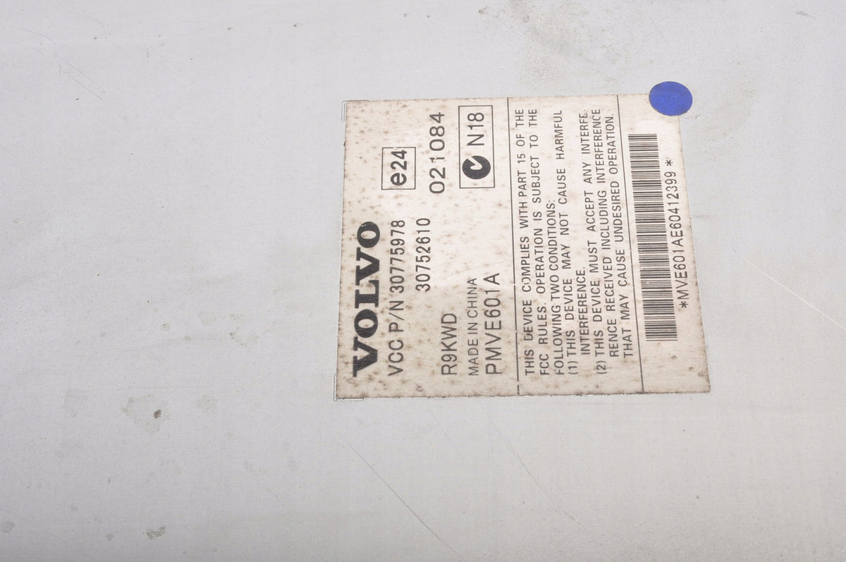 VOLVO C30 S40 II V50 C70 II RADIO AMPLIFIER 30775978