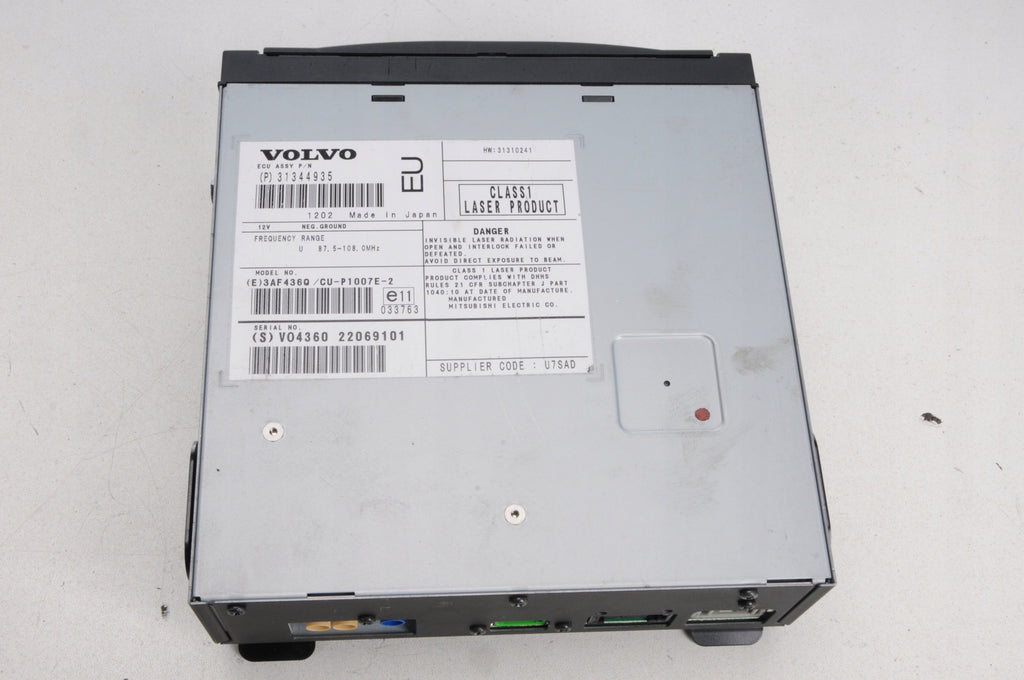 VOLVO C30 S40 II V50 C70 NAVIGATION PLATE READER 31344935