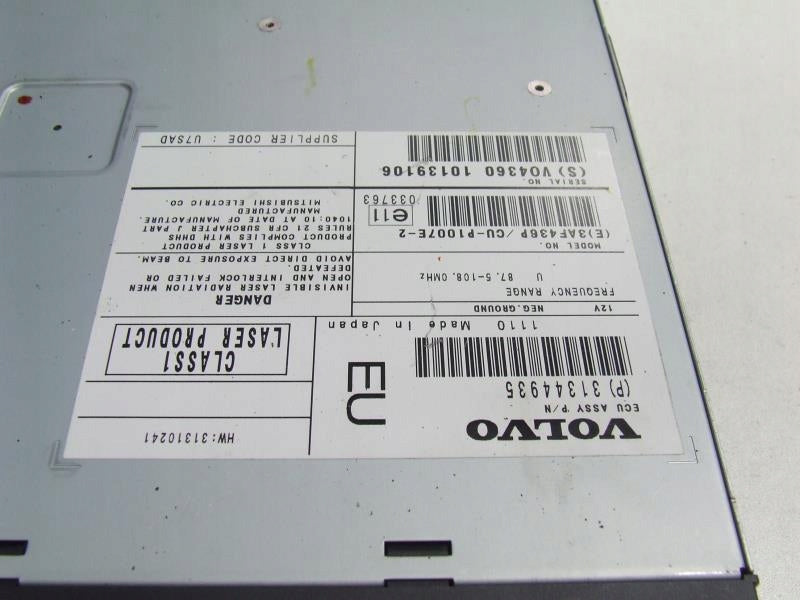 VOLVO C30 S40 II V50 C70 NAVIGATION PLATE READER 31344935