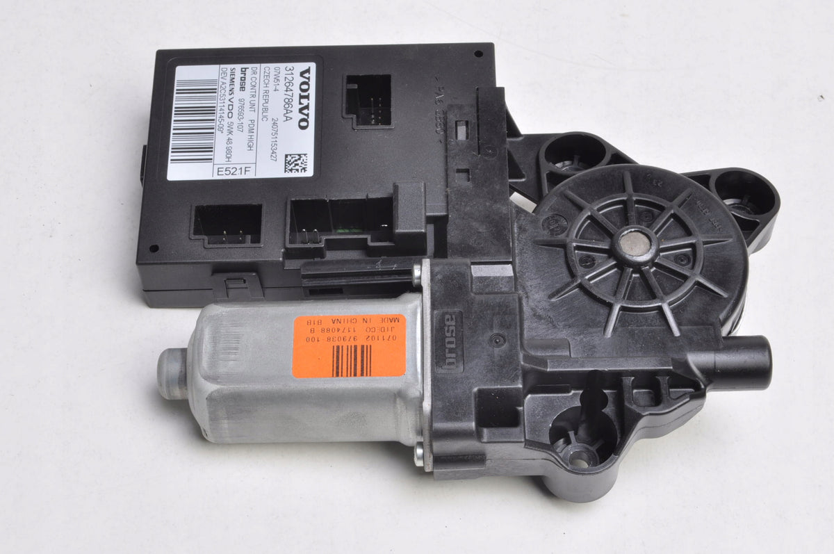 VOLVO C30 S40 II V50 WINDSCREEN MOTOR RIGHT FRONT LIFT 31264786AA