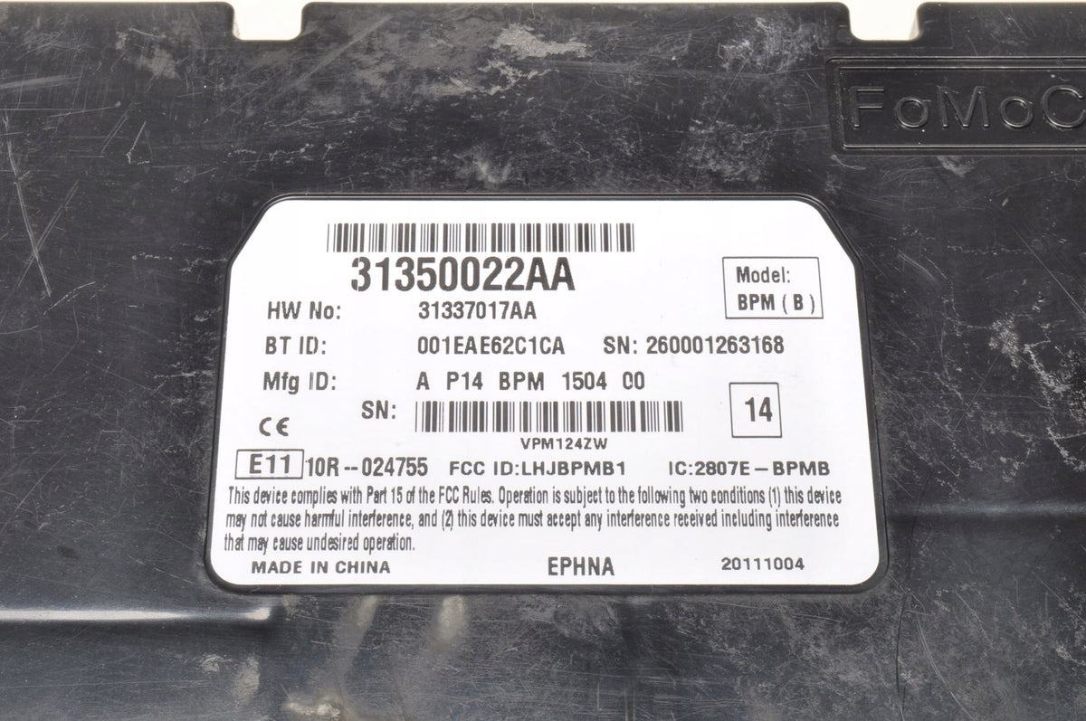 VOLVO C30 S40 II XC90 AND BLUETOOTH MODULE 31350022AA