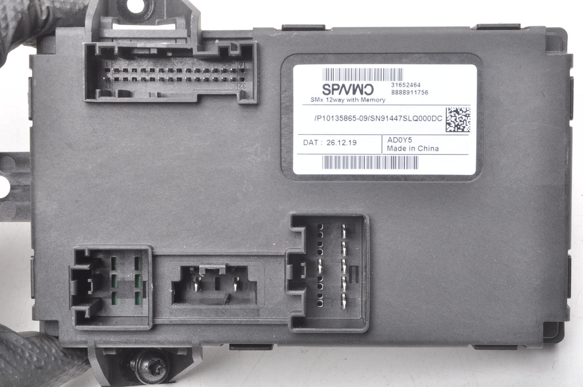 VOLVO C40 XC40 II SEAT CONTROL UNIT 31652464