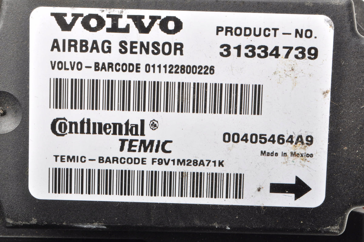 VOLVO C70 II AIRBAG SENSOR 31334739 LIFT