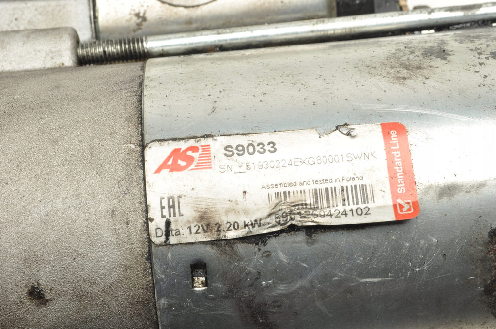 VOLVO S40 C30 C70 V50 2.0 D 136KM STARTER AS S9033