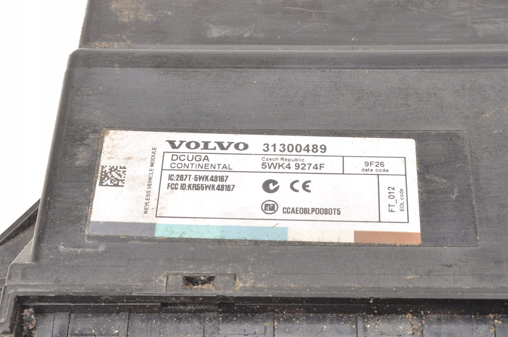 VOLVO S40 C30 C70 V50 MODUL KEYLESS DRIVER 31300489