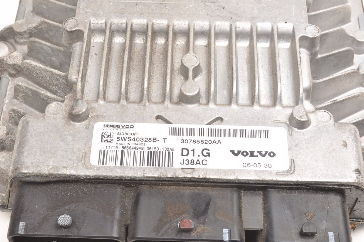 VOLVO S40 II V50 C30 C70 2.0 D 136KM COMPUTER ENGINE DRIVER 30785520AA
