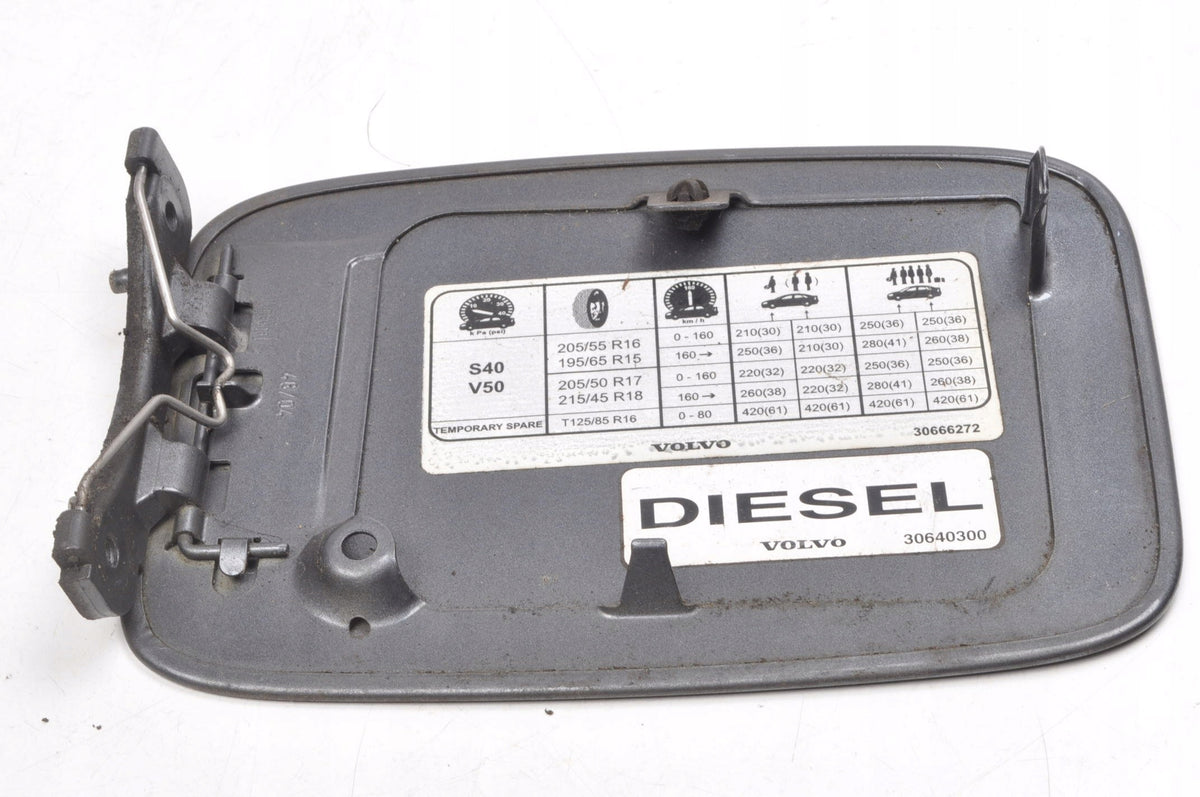 VOLVO S40 II V50 FUEL FILLER FLAP
