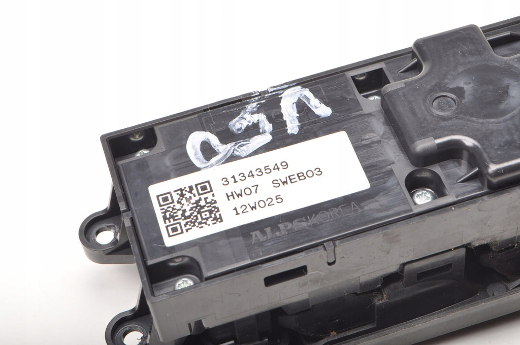 VOLVO S40 II V50 MIRROR GLASS CONTROL PANEL 31343549