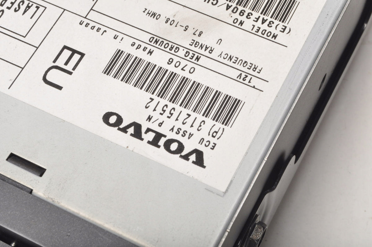 VOLVO S40 II V50 NAVIGATION PLATE READER 31215512