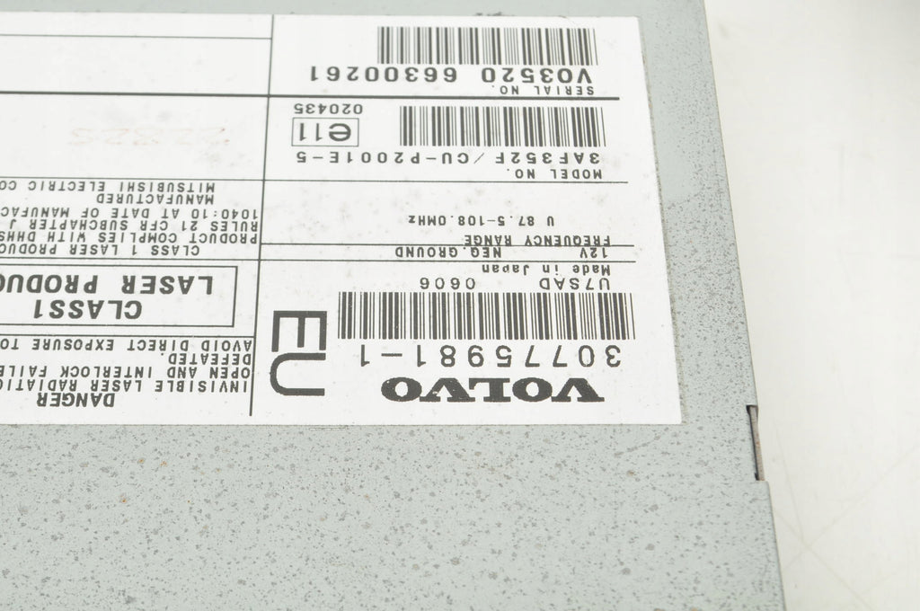 VOLVO S60 AND V70 II XC70 NAVIGATION PLATE READER 30775981