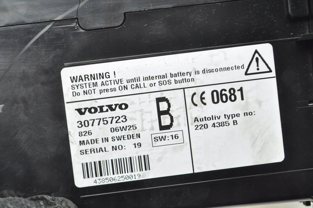 VOLVO S60 AND XC70 V70 II PANEL PHONE KEYBOARD 30775723